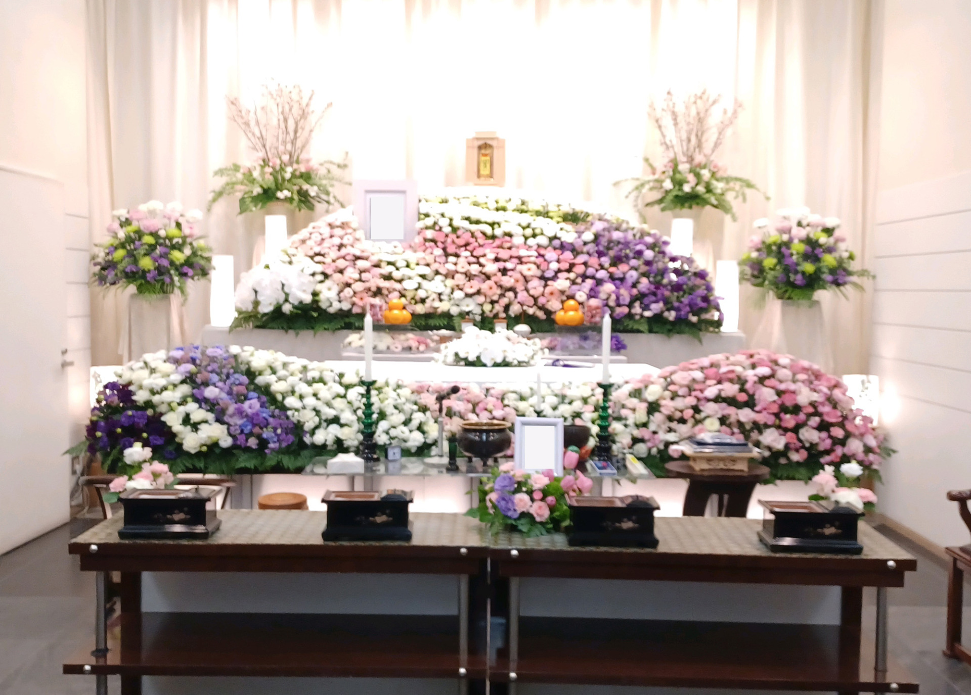 浦安市斎場花祭壇