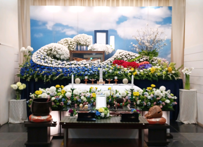 浦安市斎場花祭壇