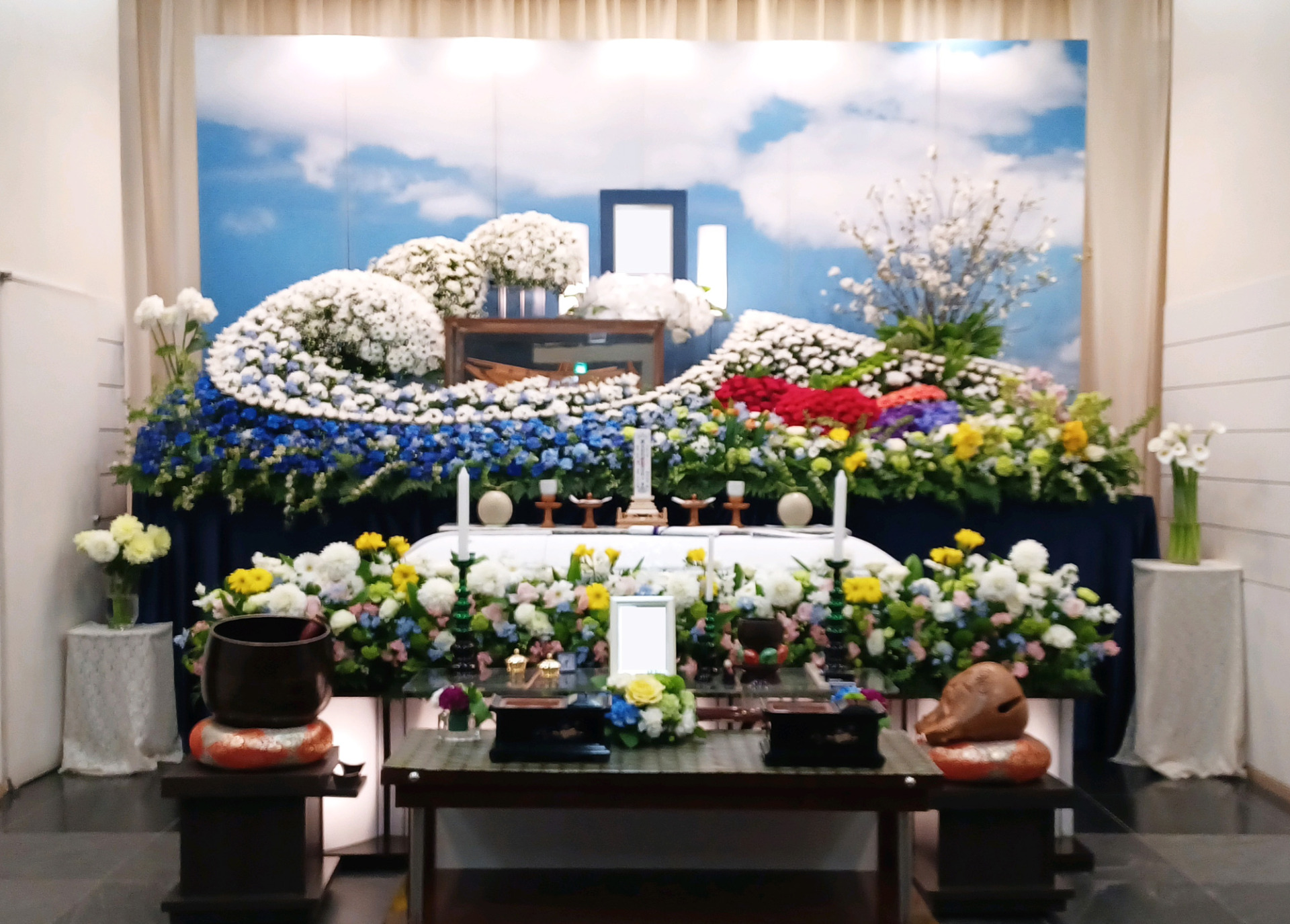 浦安市斎場花祭壇